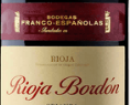 (image for) Franco-Españolas Bordón Gran Reserva 1970