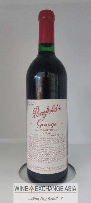 (image for) Penfolds Grange 1991 (WA 95) - WAS:$920++